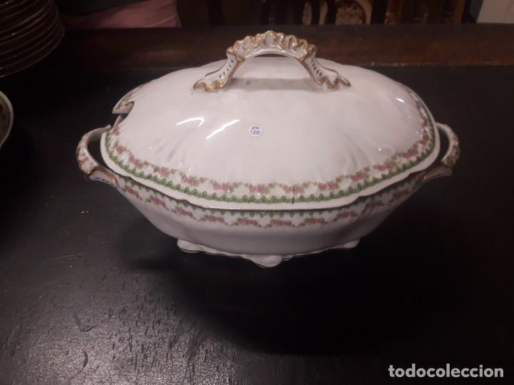 Antig&uuml;edades: juego vajilla Limoges - Foto 6