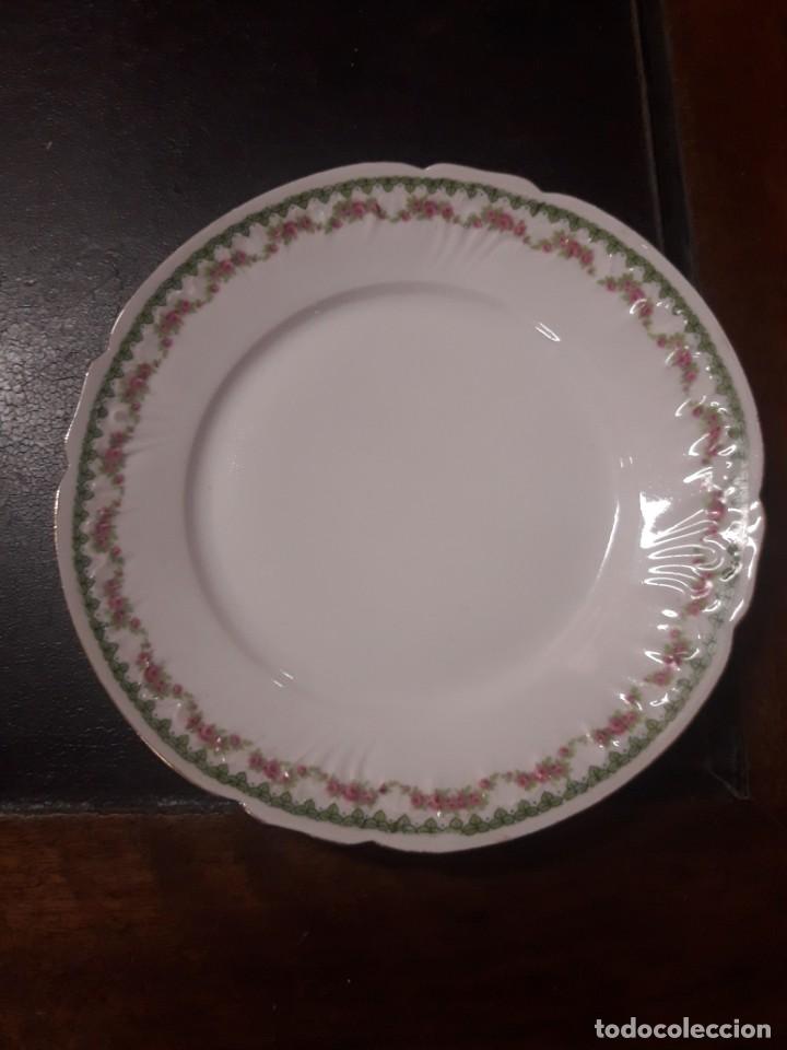 Antig&uuml;edades: 6 platos Limoges - Foto 2