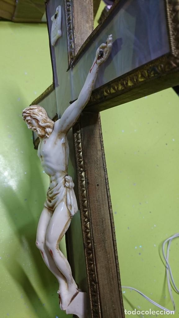 Antig&uuml;edades: CRUCIFIJO DE PAREZ CON LUZ, ELECTRICO - Foto 9