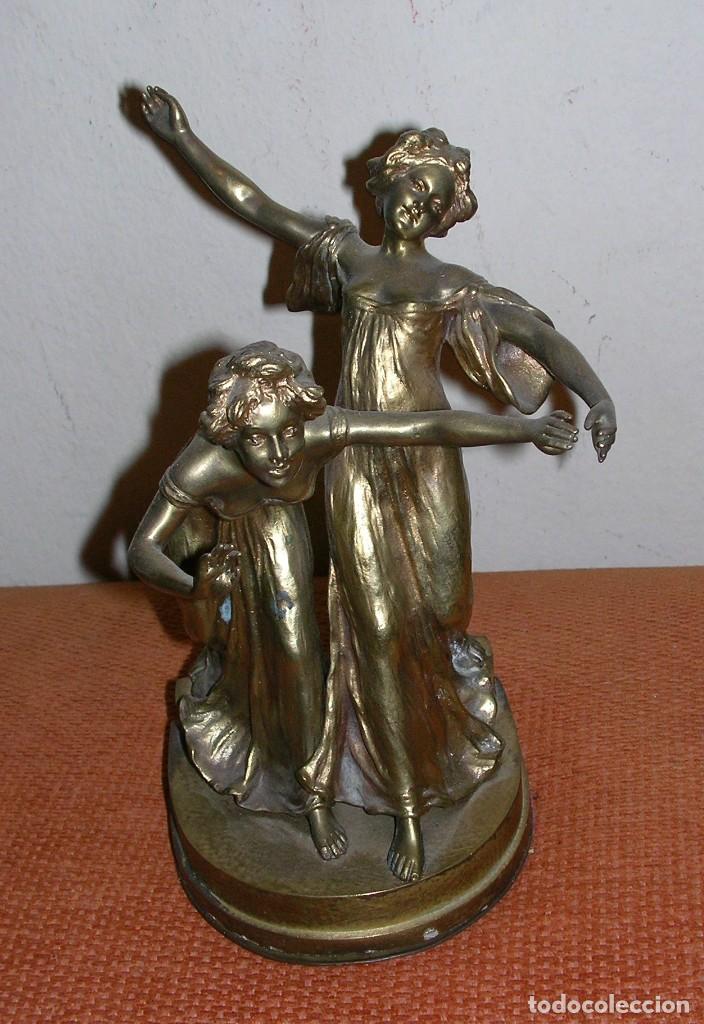 Antig&uuml;edades: Escultura maciza en bronce - Foto 1