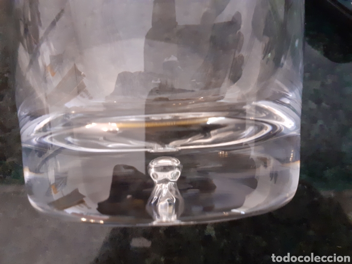 Antig&uuml;edades: Jarron de cristal s&oacute;lido de Murano - Foto 4