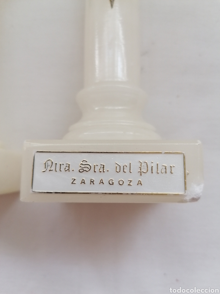 Antig&uuml;edades: Dos V&iacute;rgenes del Pilar Alpaca. - Foto 8