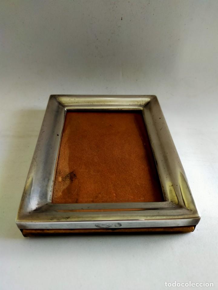 Antig&uuml;edades: MARCO DE PLATA PUNZONADA - Foto 2