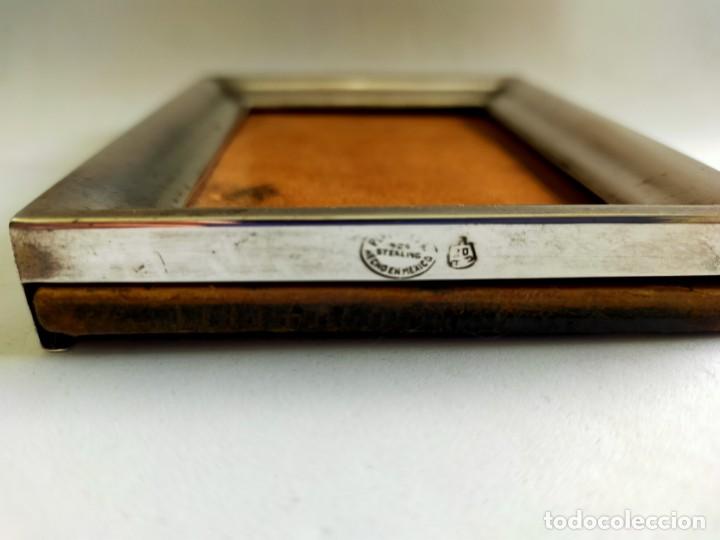 Antig&uuml;edades: MARCO DE PLATA PUNZONADA - Foto 3