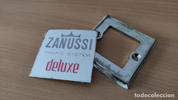 Antiquit&auml;ten: ANTIGUO EMBLEMA CARTEL PLACA ZANUSSI TROPIC SYSTEMA DELUXE