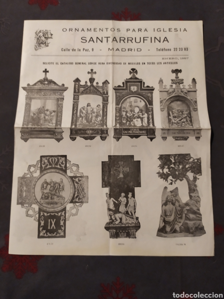 Antig&uuml;edades: CATALOGO DE ORNAMENTOS PARA IGLESIA - Foto 1