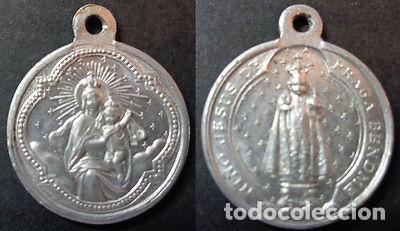 Antiguidades: OLD INFANT JESUS OF PRAGA HOLY MEDAL ALUMINUM MEDALLA ALUMINIO CCM019