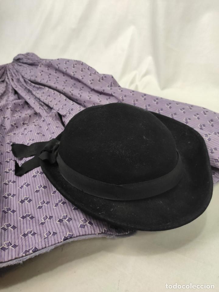 Antig&uuml;edades: ANTIGUO SOMBRERO DE MUJER - Foto 3