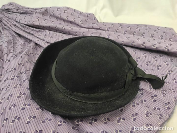 Antig&uuml;edades: ANTIGUO SOMBRERO DE MUJER - Foto 7