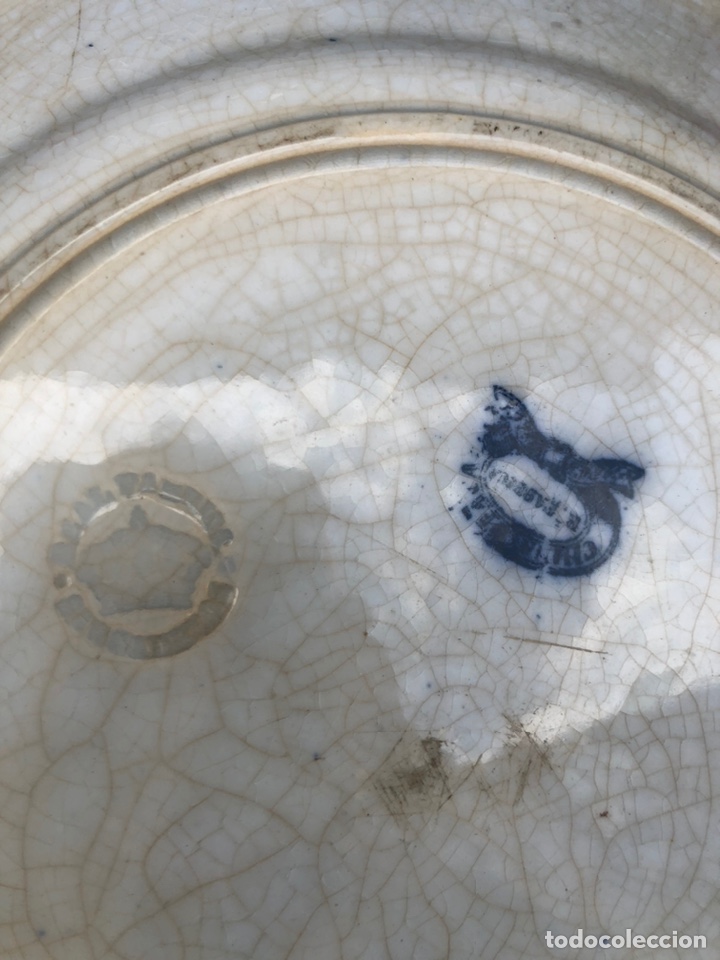 Antig&uuml;edades: Plato de Sargadelos S.XIX - Foto 2