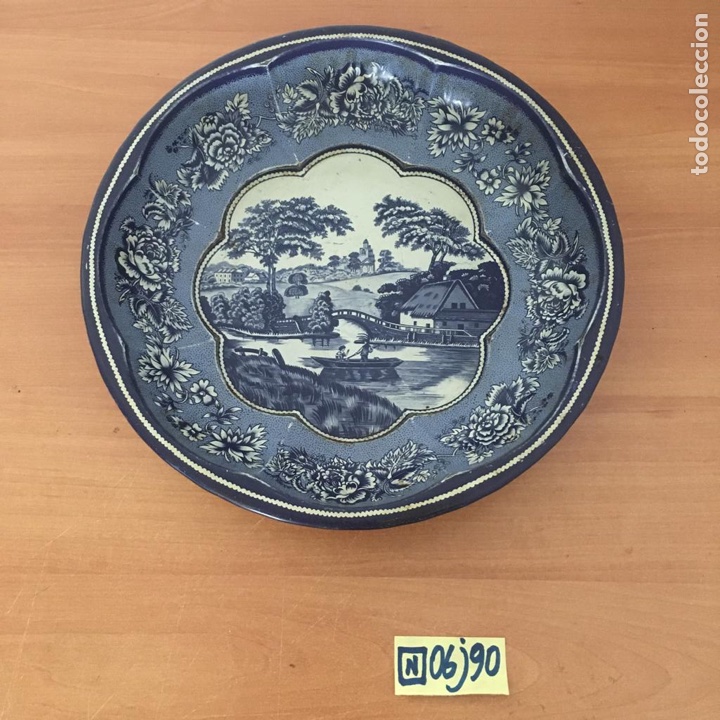 Antig&uuml;edades: Plato metal ingl&eacute;s - Foto 1