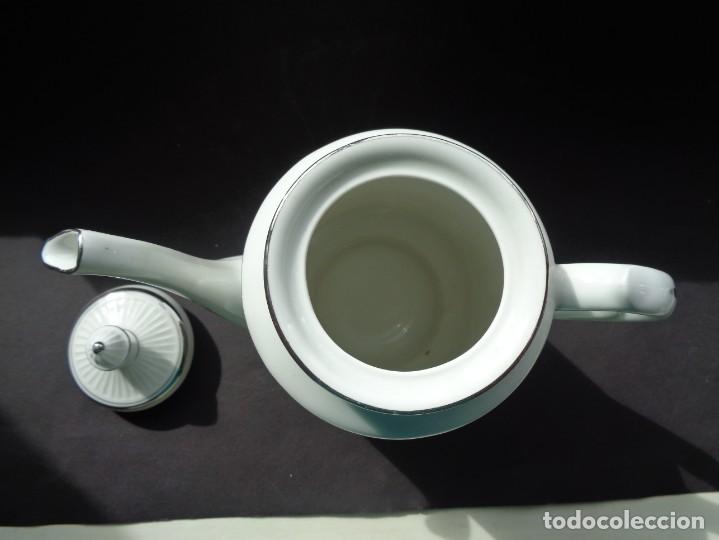 Antig&uuml;edades: ANTIGUA CAFETERA DE PORCELANA FRANCESA - Foto 4