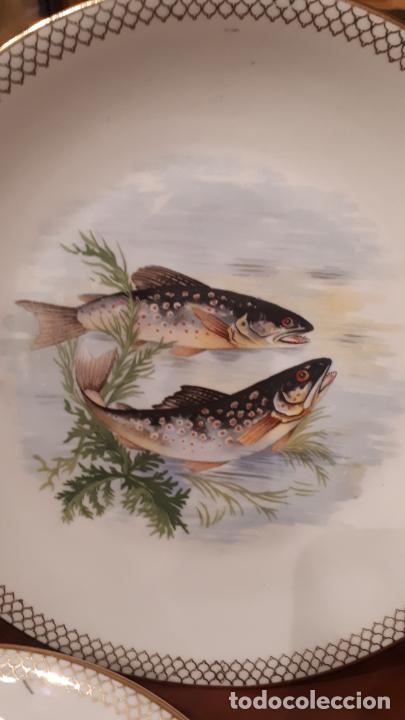 Antig&uuml;edades: PAREJA DE PLATOS, PECES. - Foto 2