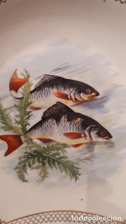 Antig&uuml;edades: PAREJA DE PLATOS, PECES. - Foto 4