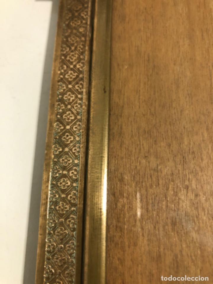 Antig&uuml;edades: SACRA DE BRONCE DORADO S. XIX - Foto 5