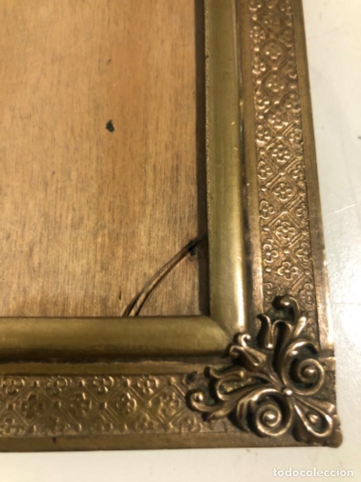 Antig&uuml;edades: SACRA DE BRONCE DORADO S. XIX - Foto 7