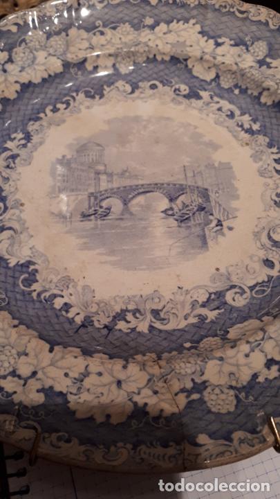 Antig&uuml;edades: PLATO DE WEDGWOOD. 1835. - Foto 2