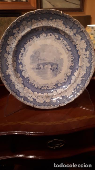 Antig&uuml;edades: PLATO DE WEDGWOOD. 1835. - Foto 3