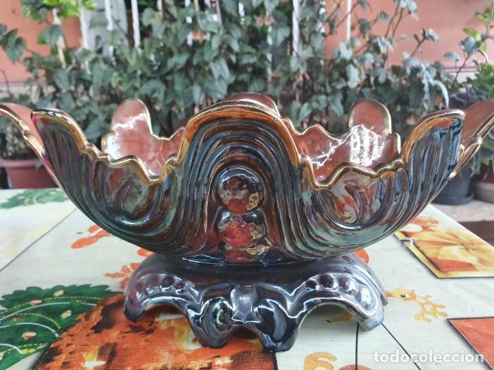 Antig&uuml;edades: antiguo centro de mesa de cer&aacute;mica - Foto 1