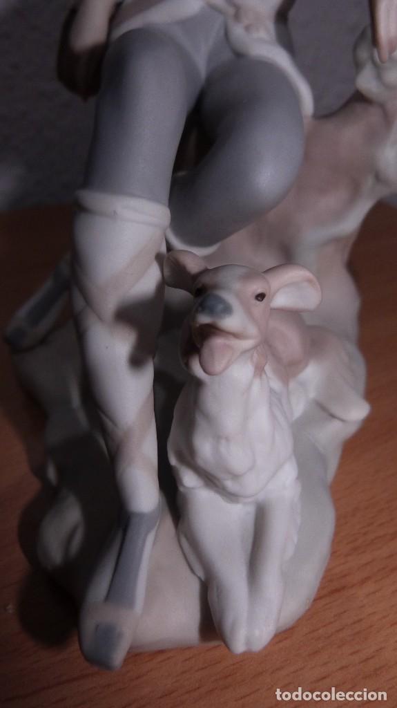 Antig&uuml;edades: LLADRO. PASTORCITO CON PERRO 19X15, BISCUIT - Foto 8