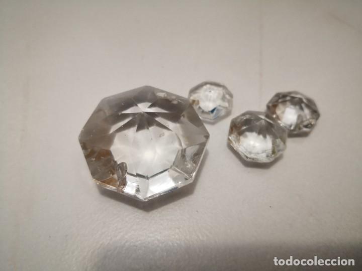 Antig&uuml;edades: OCTOGONOS CRISTAL L&Aacute;MPARAS - Foto 3