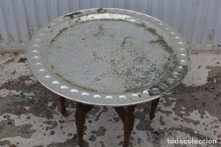 Antig&uuml;edades: mesa arabe de t&eacute; - Foto 3