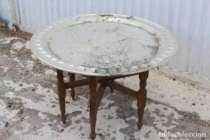 Antig&uuml;edades: mesa arabe de t&eacute; - Foto 4