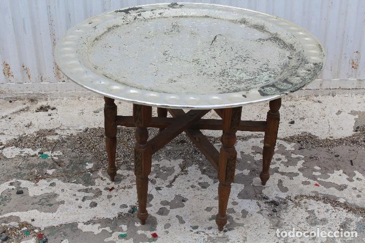 Antig&uuml;edades: mesa arabe de t&eacute; - Foto 5