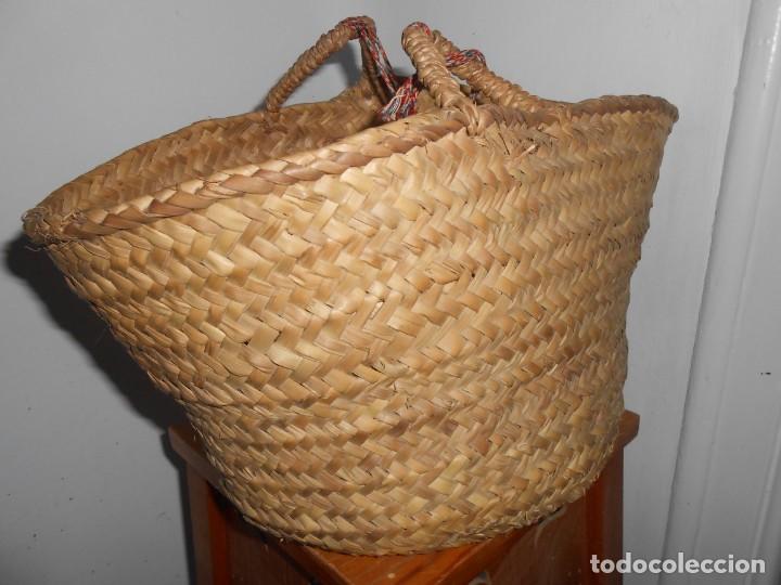 Antig&uuml;edades: CAPAZO DE PAJA - Foto 2