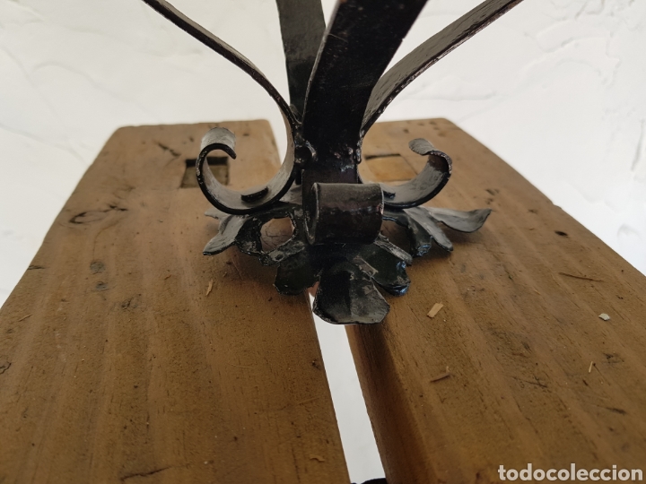 Antig&uuml;edades: Gran Farol de Hierro Forjado - Foto 5