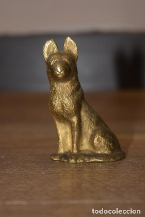 Antiquit&auml;ten: PERRO DE BRONCE - PASTOR ALEMAN