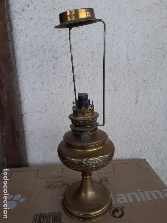 Antig&uuml;edades: Lampara de petroleo - Foto 1