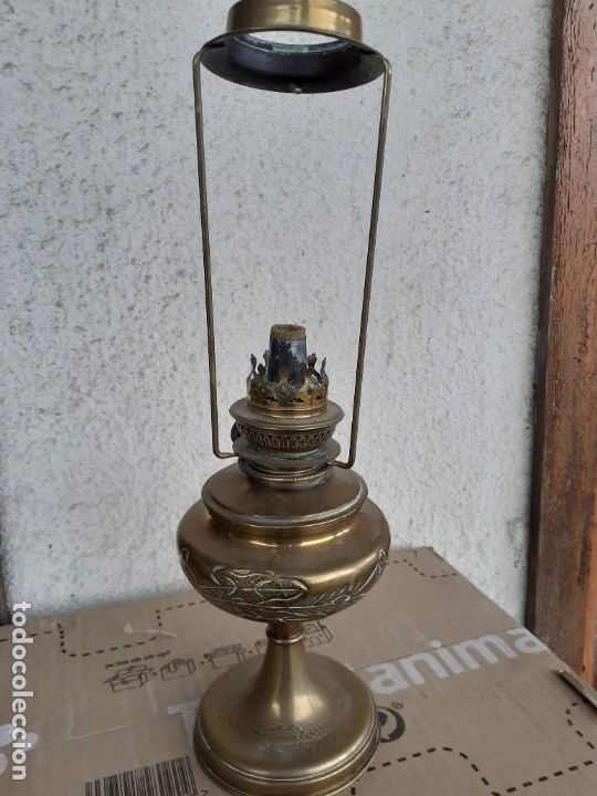 Antig&uuml;edades: Lampara de petroleo - Foto 4
