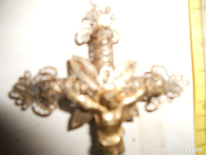 Antigüedades: coleccion 4 rosarios antiguos azabache madre perla filigrana plata - Foto 16 - 216890547
