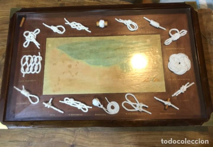 Antig&uuml;edades: Expositor de nudos marineros - Foto 1