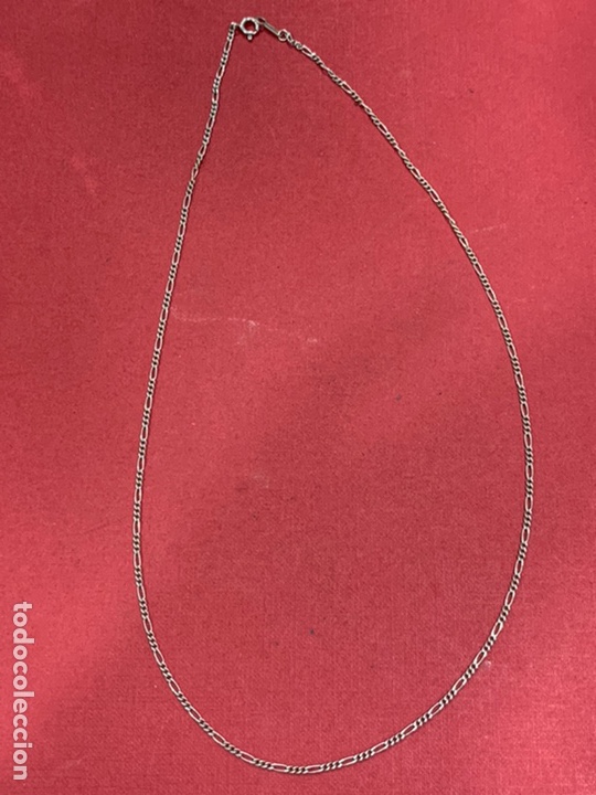 Antig&uuml;edades: Cadena en plata de Ley contrastada - Foto 2