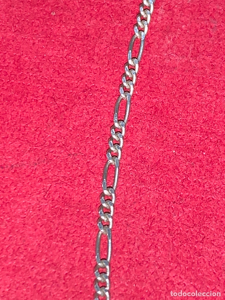 Antig&uuml;edades: Cadena en plata de Ley contrastada - Foto 8