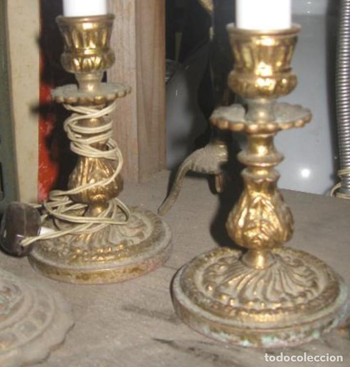 Antig&uuml;edades: APLIQUES EN BRONCE (DOS) - Foto 2