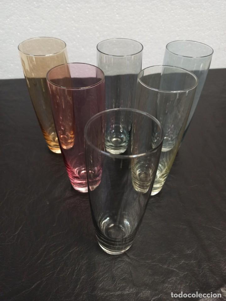 Antig&uuml;edades: Vasos de refresco a&ntilde;os 70. C22 - Foto 4