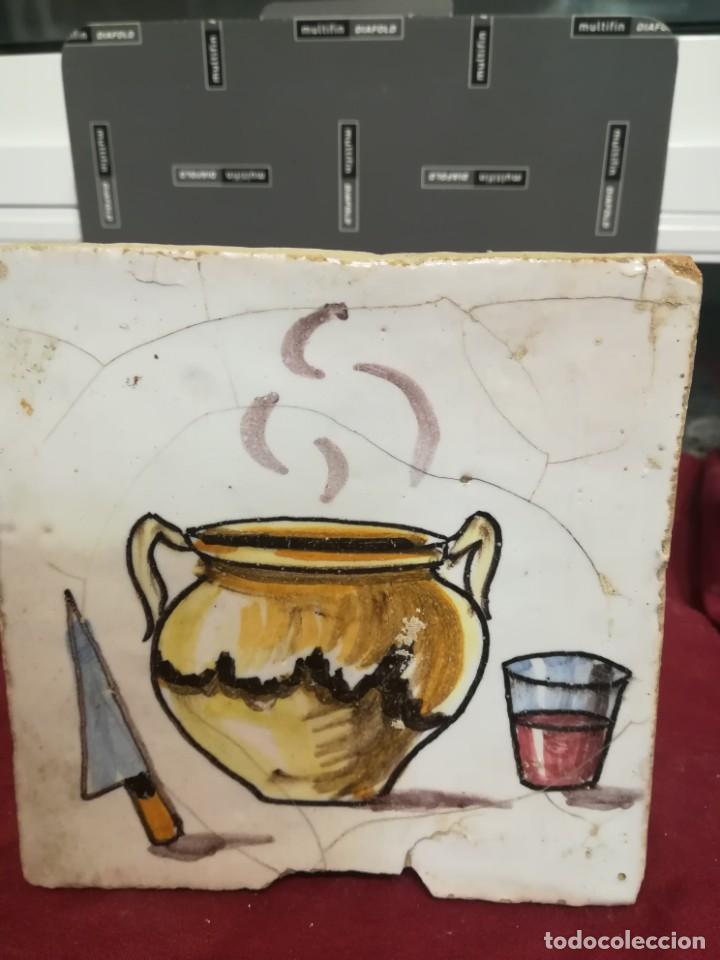 Antig&uuml;edades: Azulejo siglo XVIII - Foto 3