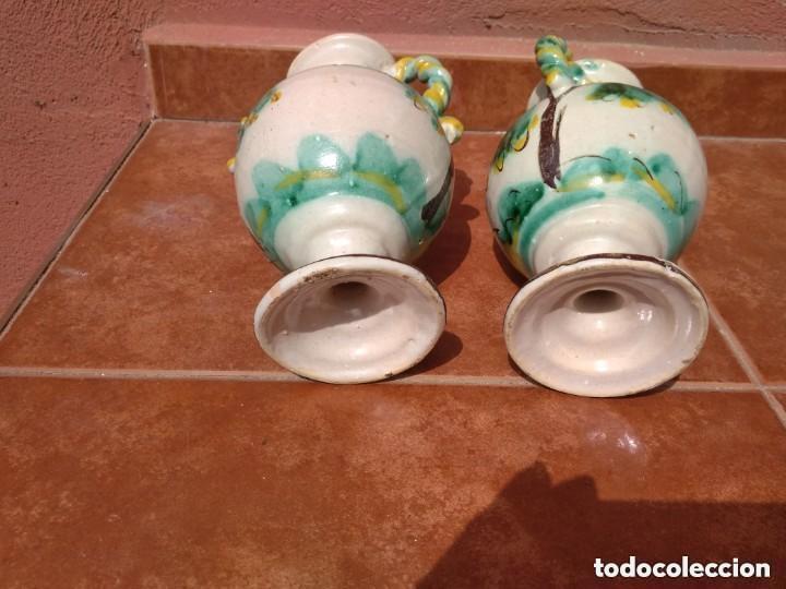 Antig&uuml;edades: PAREJA DE JARRONES DE CER&Aacute;MICA - ANTIGUOS - Foto 5