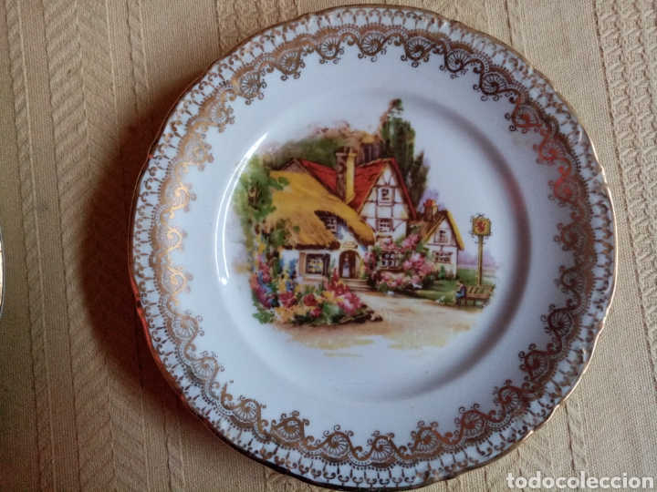 Antig&uuml;edades: Pareja de platos Santa Clara - Foto 3