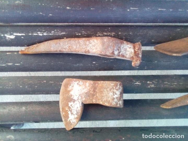 Antig&uuml;edades: Lote de cinco herramientas antiguas - Foto 6