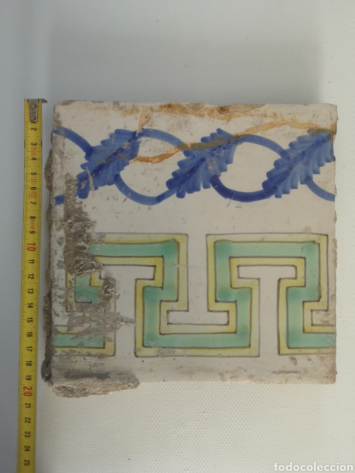 Antig&uuml;edades: Azulejo tipo valenciano - Foto 1