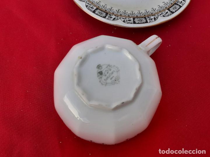 Antig&uuml;edades: taza y plato - Foto 2