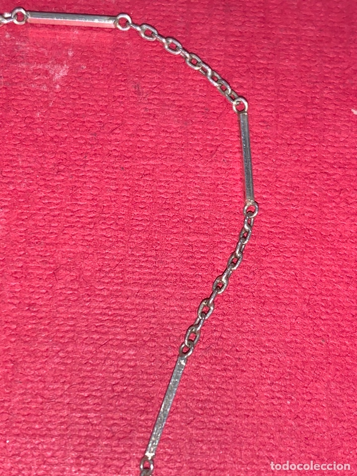 Antig&uuml;edades: Preciosa cadena en plata de Ley - Foto 3