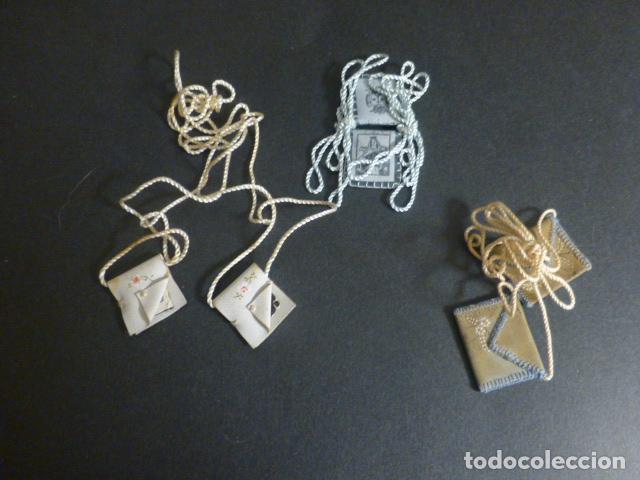 Antig&uuml;edades: 3 ANTIGUOS ESCAPULARIOS - Foto 1