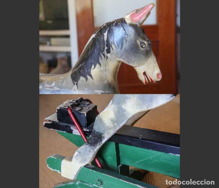 Antig&uuml;edades: CABALLITO BALANCIN MADERA - Foto 2
