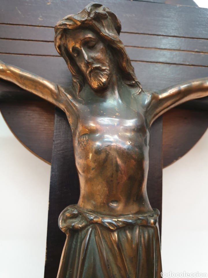 Antig&uuml;edades: Crucifijo de despacho - Foto 3