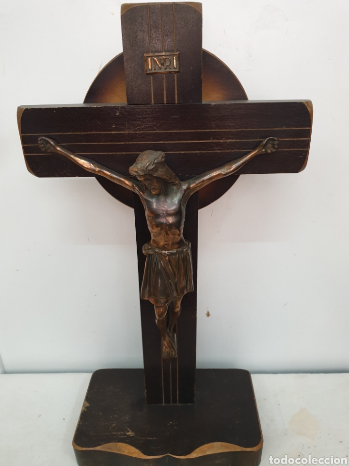 Antig&uuml;edades: Crucifijo de despacho - Foto 7